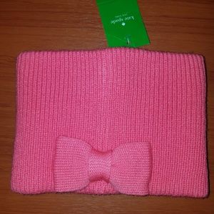 New Kate Spade Pink Bow Earwarmer / Headband